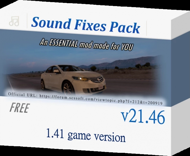 ATS - Sound Fixes Pack V21.46 (1.41.x)