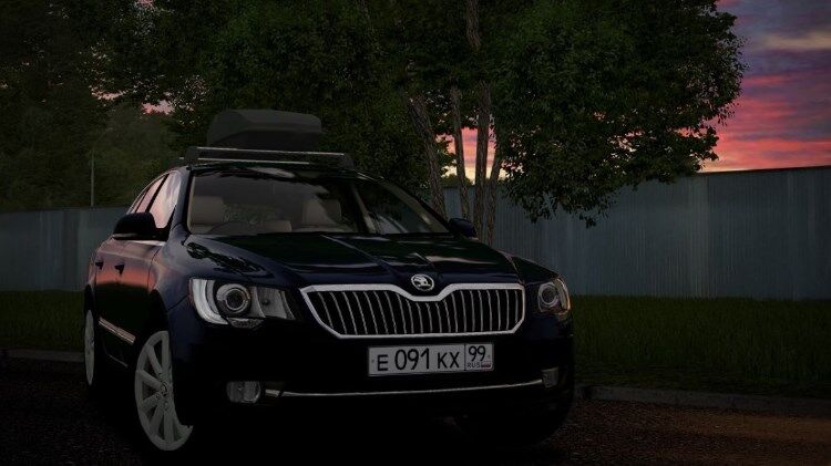 City Car Driving 1.5.9 – Skoda Superb 2014