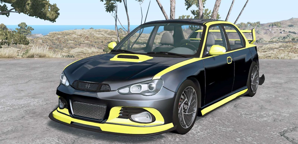 BeamNG - Hirochi Sunburst Blackline V2.0