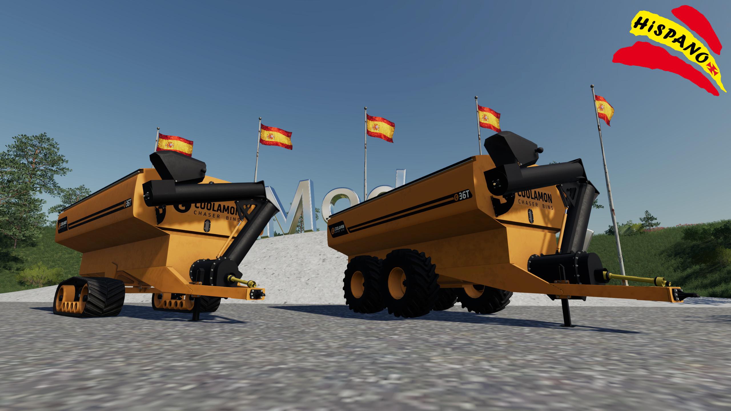 FS19 - Coolamon Chaser Bins 36T Trailer V1.0