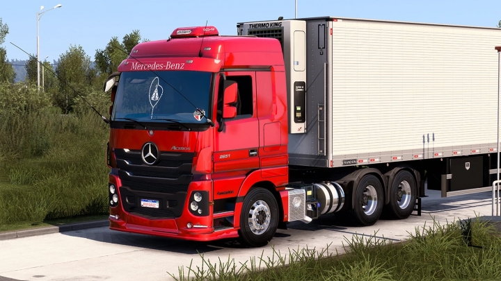 ETS2 - Mercedes Actros V1.5 Update (1.40.x)