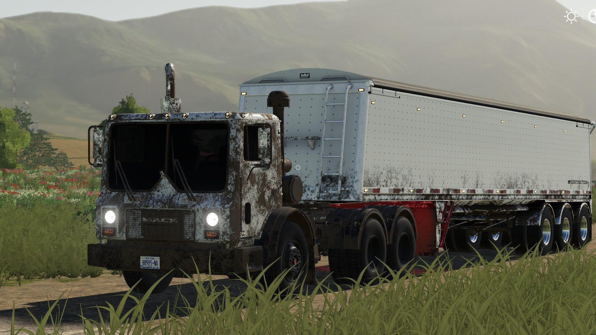 FS19 - Mack MR688S Daycab Semi V1.0