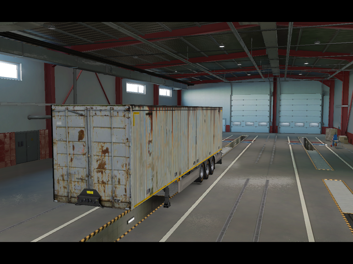 ETS2 - Old Tailer Skin Mod (1.38.x)