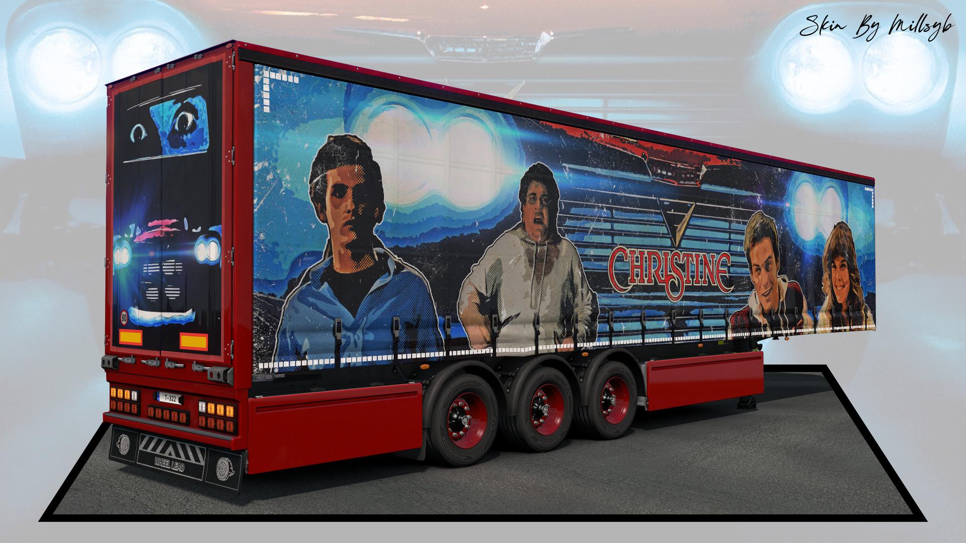 ETS2 - Christine Trailer Skin V1.0 (1.36.x)