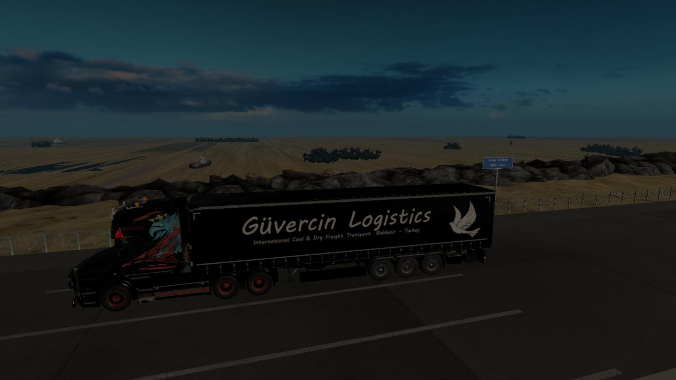 ETS2 - Road to Aral - A Great Steppe Addon V1.0 (1.35.X)
