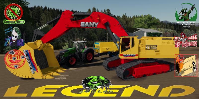 FS19 - Sany SY935C Big Excavator V1.5