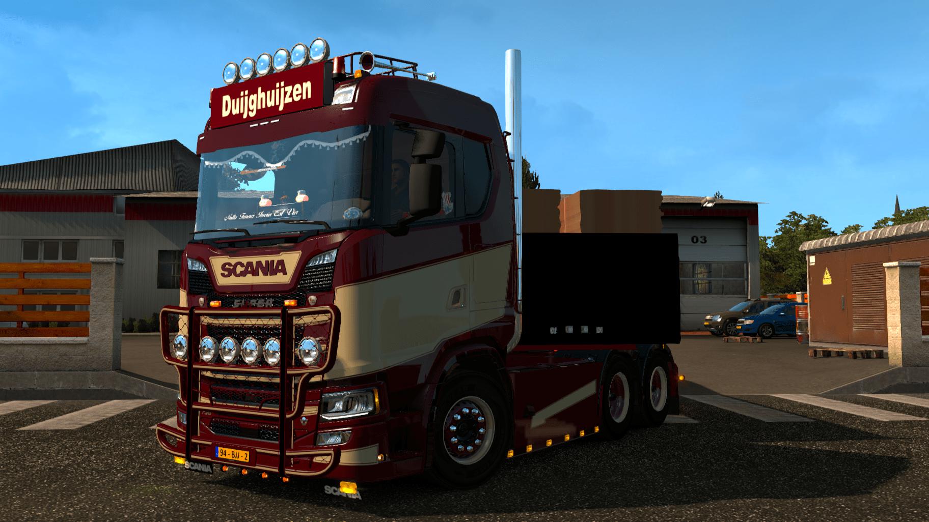ETS2 - Scania S Duijghuijzen Skin (1.35.X) | Euro Truck Simulator 2 ...