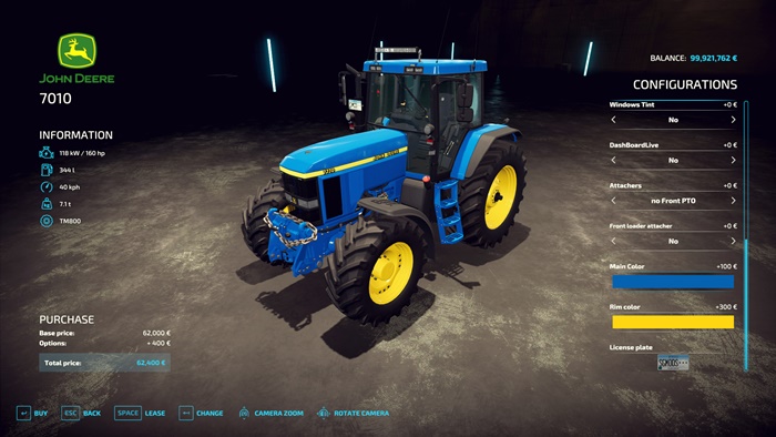 FS22 - John Deere 7010 Series V1.2
