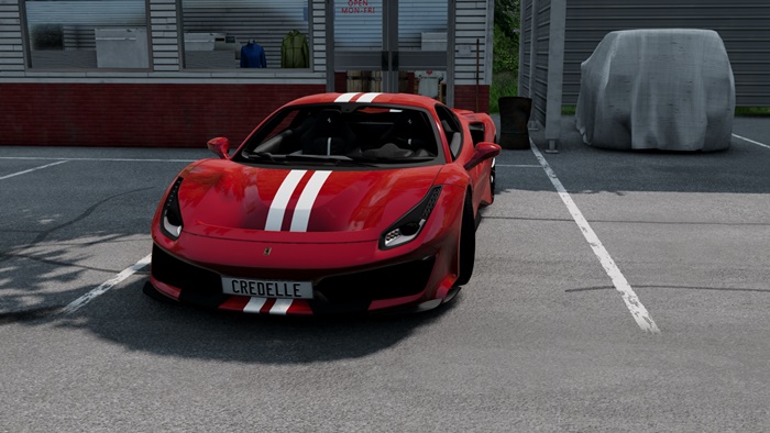 BeamNG – Ferrari F488 Car Mod