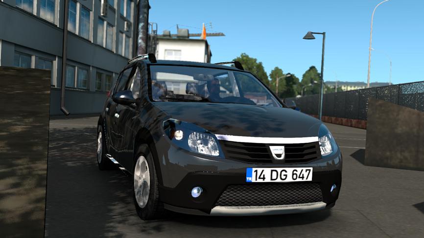 ETS2 - Dacia Sandero V1R11 Car Mod (1.35.X)