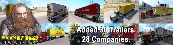 ETS2 - AI Global Trailes Rckps V1.0 (1.36.x)