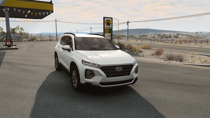 BeamNG - 2019-2023 Hyundai Santa Fe Car Mod