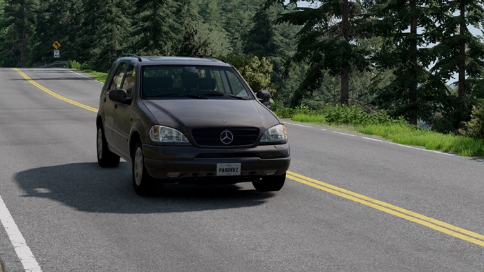 BeamNG – Mercedes-Benz ML-Class (W163) Car Mod