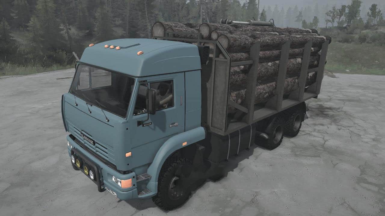 Spintires:Mudrunner - KamAZ-65225 Truck V22.11.20