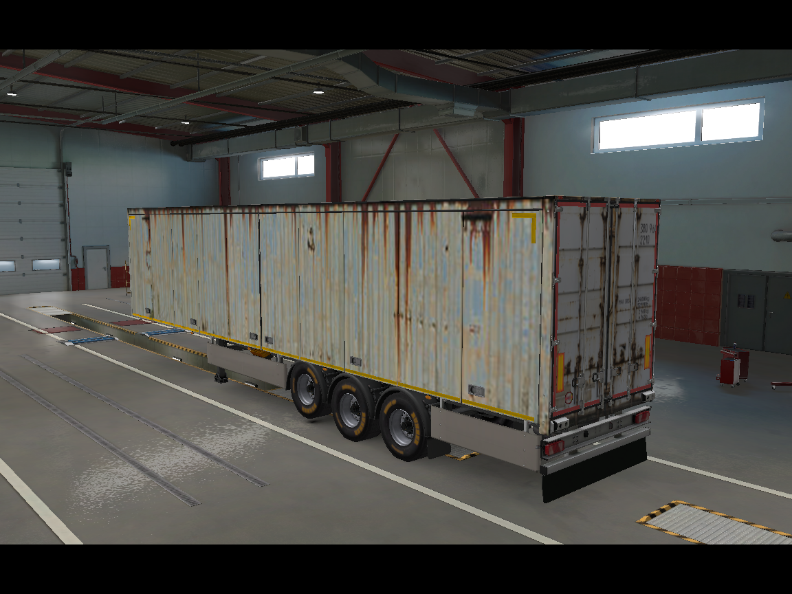 ETS2 - Old Tailer Skin Mod (1.38.x)