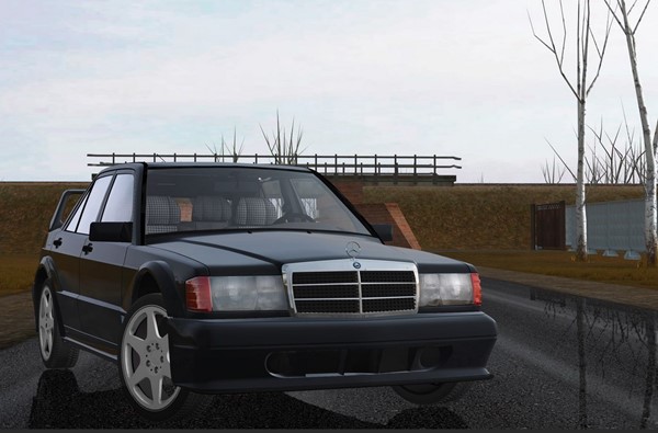 City Car Driving 1.5.9 - Mercedes-Benz 190E 2.5 16 Evolution II (W201)