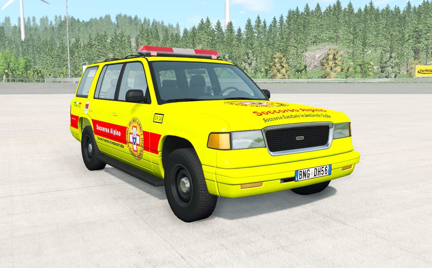 BeamNG - Gavril Roamer Soccorso Alpino V1.6
