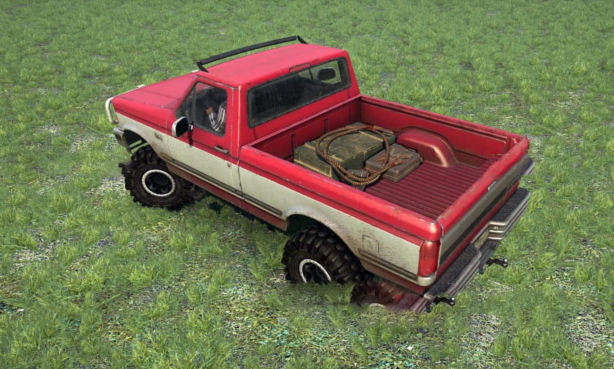 Spintires:Mudrunner - 1992 Ford F150 Ol Red MkII V1.0