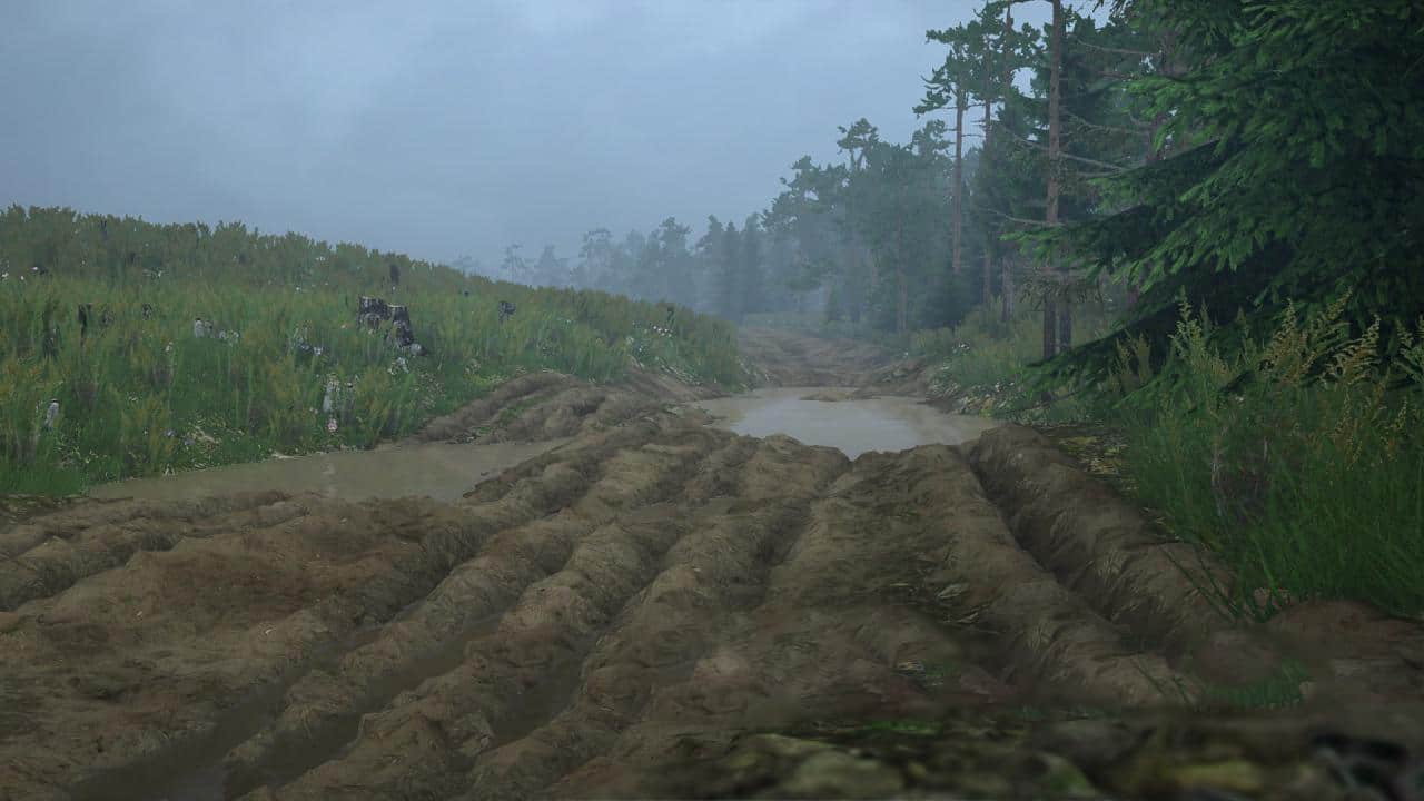Spintires:Mudrunner - Ural 10: Village Map V1.0