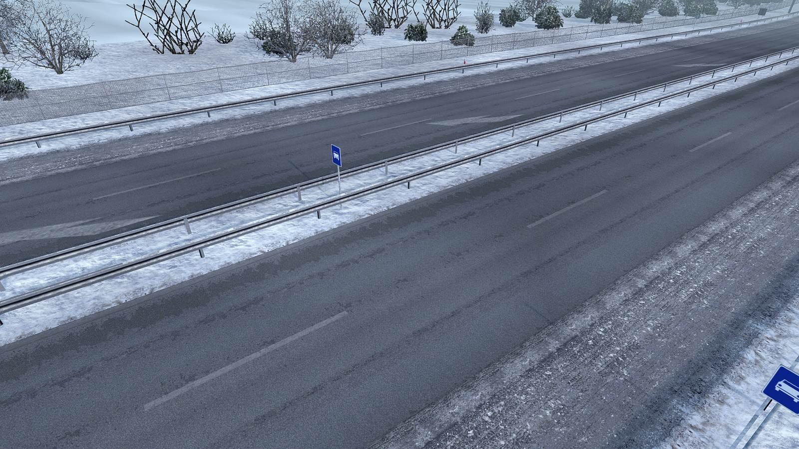 ETS2 - Project NG Frosty Winter Addon (1.39.x)