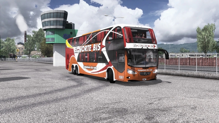 ETS2 - Niccolo Isidro New Concept 2250 Bus Mod (1.41.x)