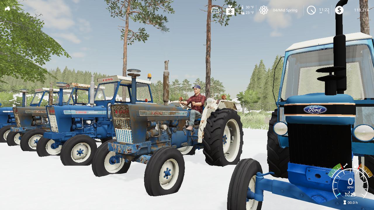 FS19 - Ford 7000 NA Worn Tractor V1.0