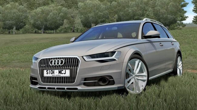 City Car Driving 1.5.9 - Audi A6 Allroad 2015 Car Mod