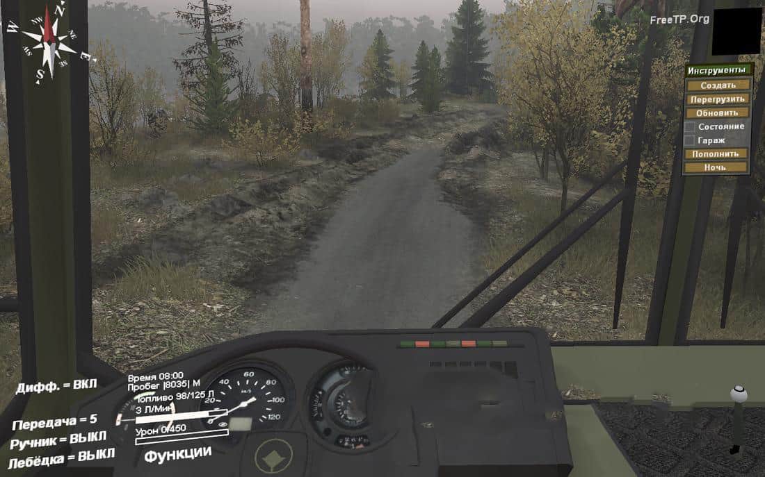 Spintires - Paz-3205 Texture Mod V1.2