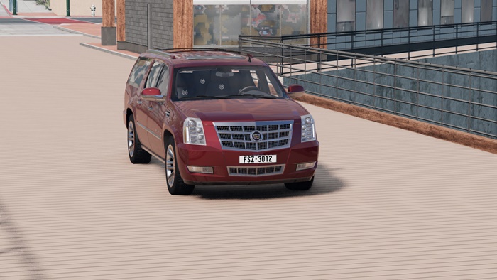 BeamNG – Cadillac Escalade ESV Car Mod V3.0