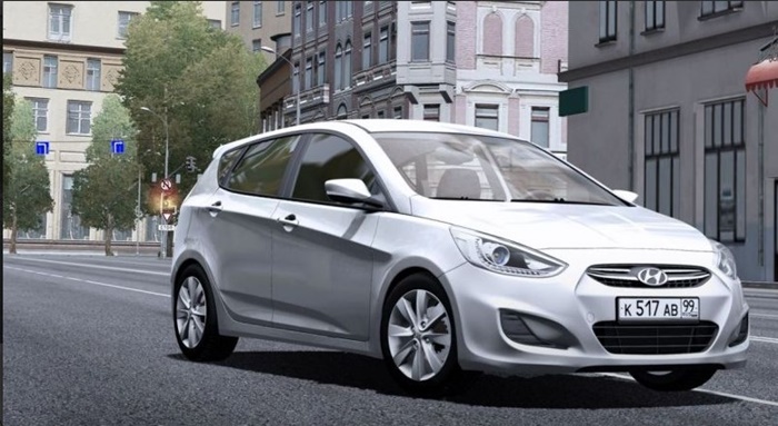 City Car Driving 1.5.9 – Hyundai Solaris Hatchback