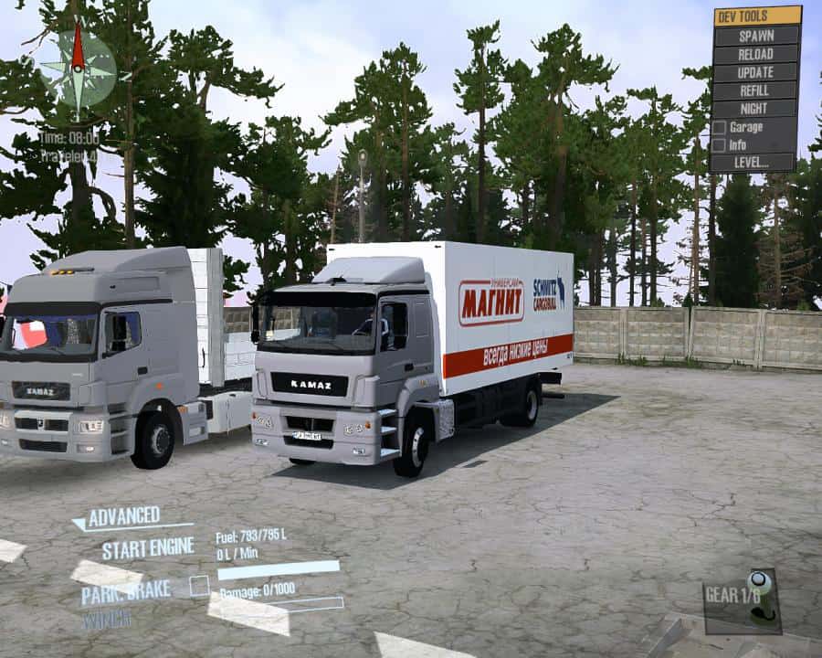 Spintires:Mudrunner - Kamaz-5325 Truck V2.0