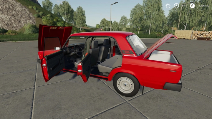 FS19 - Vaz 2105 / Lada 2105 V1.0 | Farming Simulator 19 | Mods.club