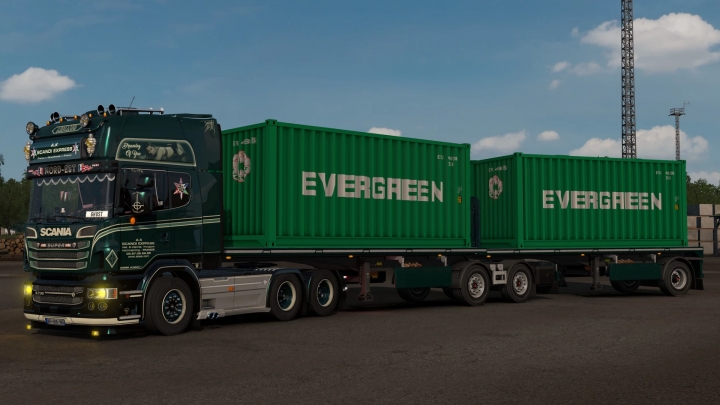 ETS2 - SCS Containers Skin Project V8.0 (1.40.x)