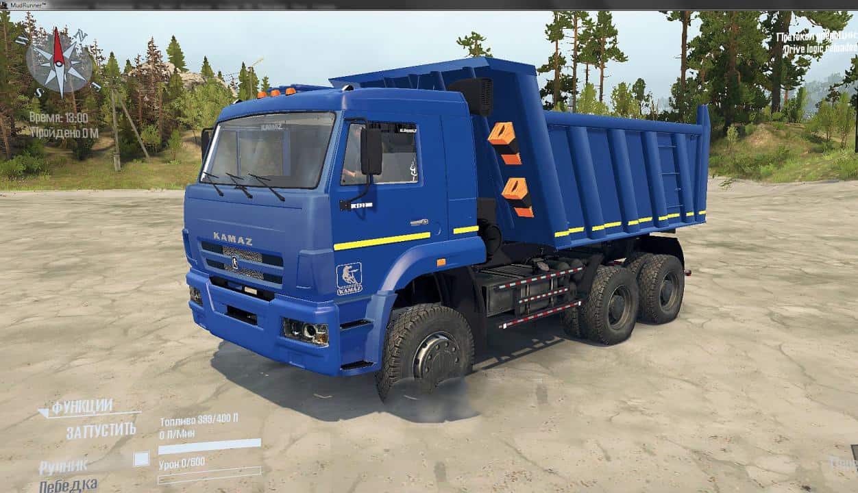 Spintires:Mudrunner - KaMaZ 6522 SV Truck