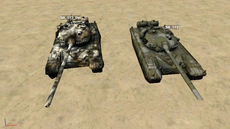 Spintires - Static Object T-72 for The Map Editor V1.0