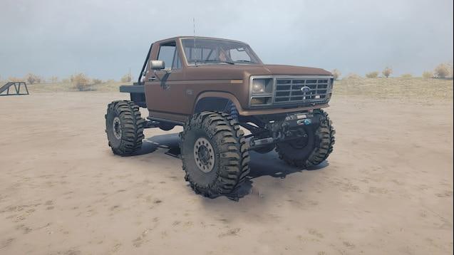 Spintires:Mudrunner - Nix Rockwell 86 F150 Mod