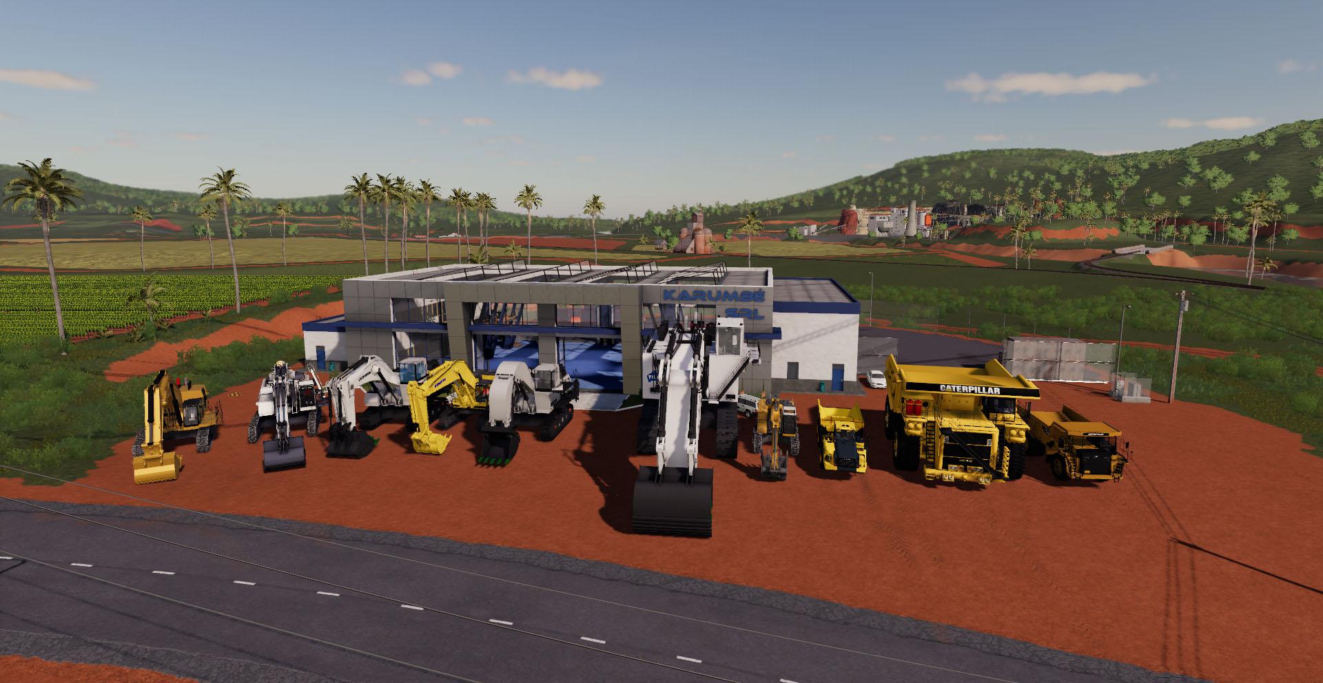 FS19 - Excavators and Dumpers Pack Mouse Edition V0.1