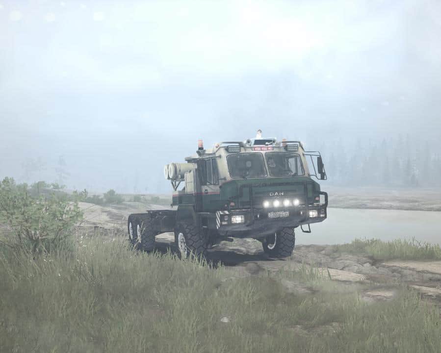 Spintires:Mudrunner - Dan 96320 (Baz-69092) Truck V1.01