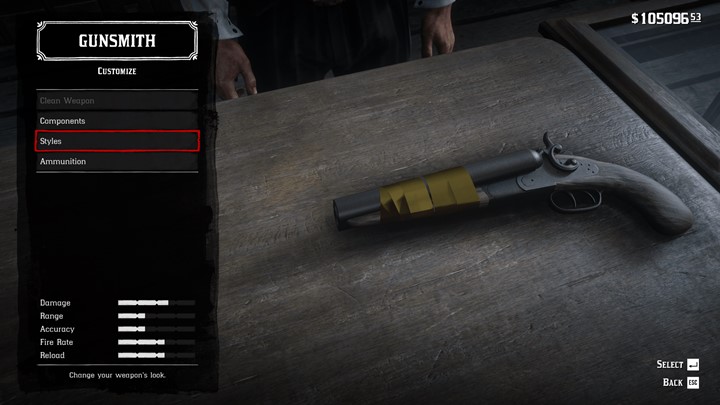 RDR2 - Sawed Off Wrap