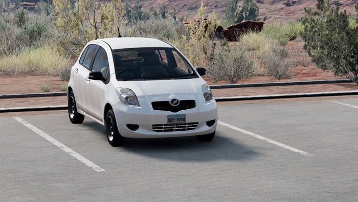 BeamNG – Toyota Yaris/Vitz Car Mod