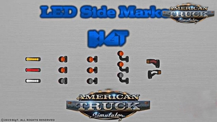 ATS - BigT LED Side Marker V1.2 (1.41.x)