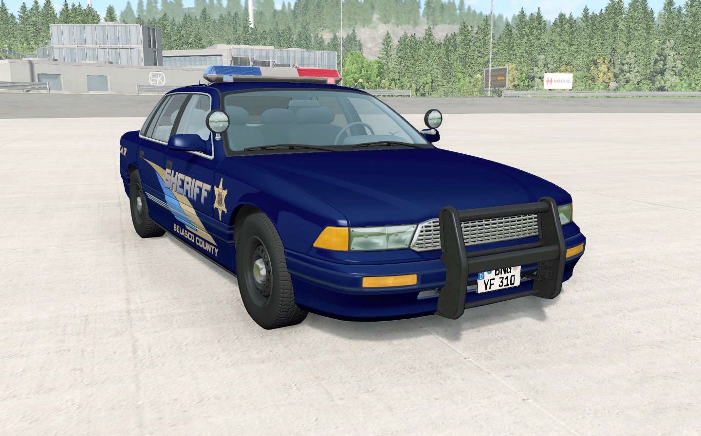 BeamNG - Gavril Grand Marshall Belasco Country Sheriff