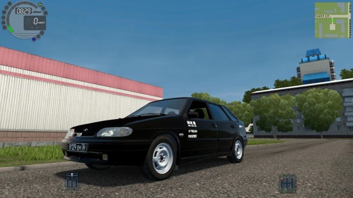 City Car Driving 1.5.9 – Vaz 2114 Black Astra Tuning