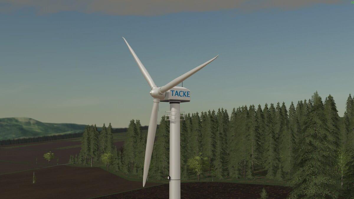 FS19 - Platzierbare Windkraftanlage TW 80 V1.0