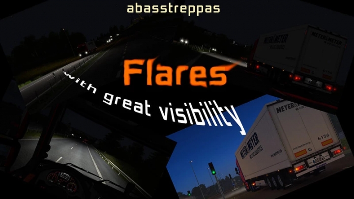 ETS2 - Abasstreppas Flare Pack V1.5 (1.40.x)