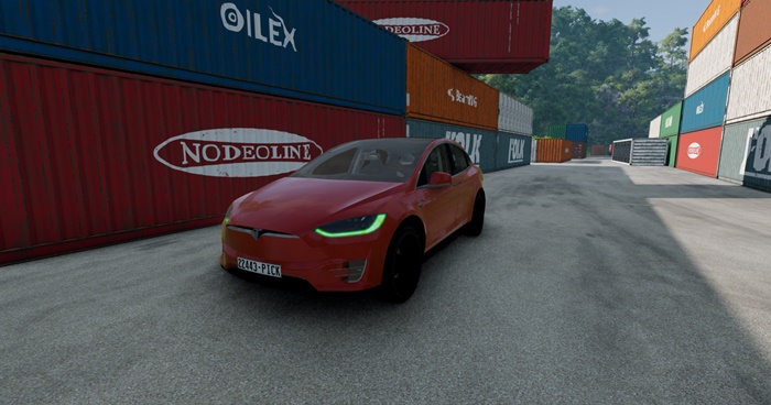 BeamNG – Tesla Model X Car Mod | BeamNG Drive | Mods.club