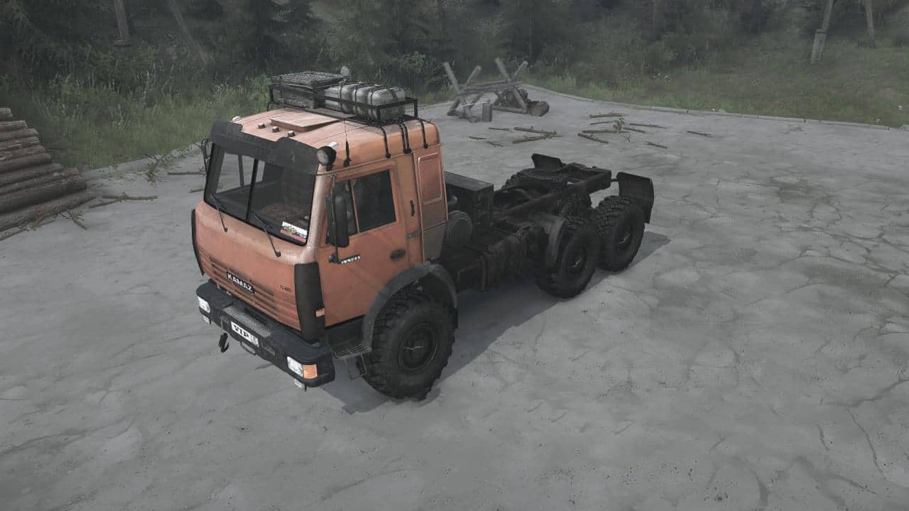 Spintires:Mudrunner - KamAZ-44108 Truck V23.07.19