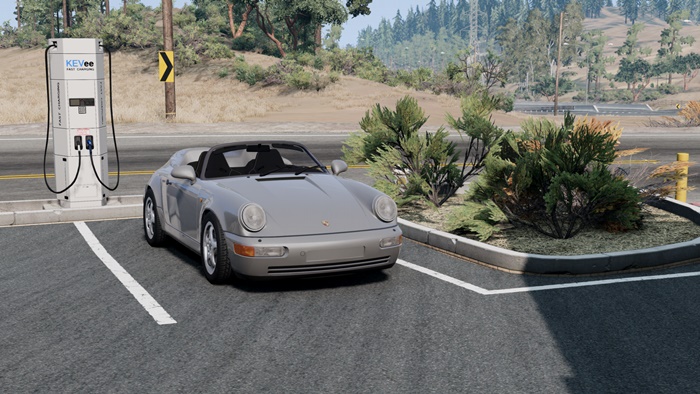 BeamNG – Porsche 911 Cabrio Car Mod