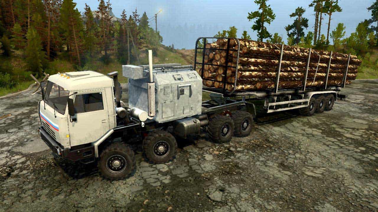 Spintires:Mudrunner - Maz Truck V1
