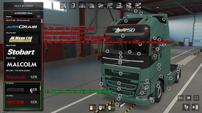 ETS2 - Truck Accessory Pack V16.4
